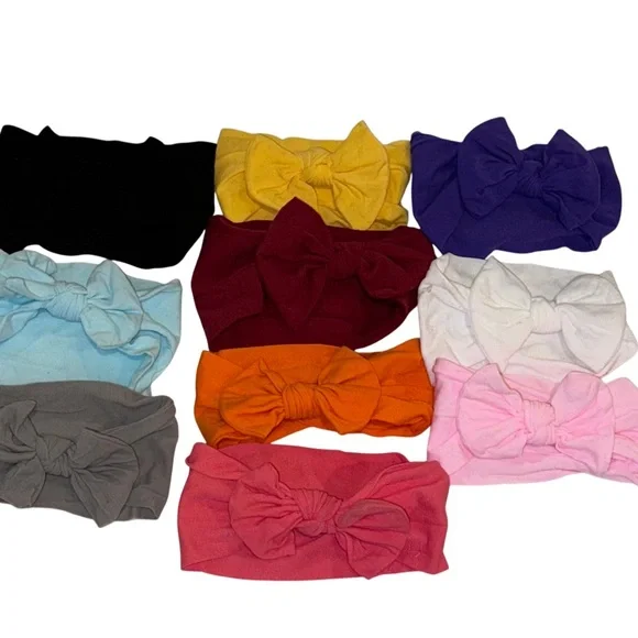 New ❤️ 10 pc lot Bow headbands baby toddler
Girl stretch bows - Picture 5 of 9